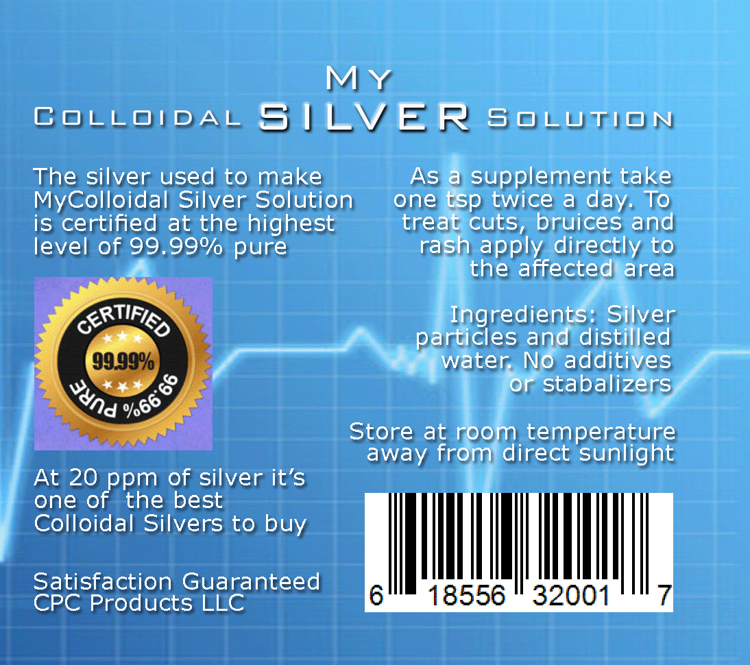 My Colloidal Silver Solution